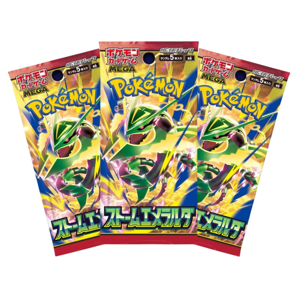 Pokémon Storm Emeralda M6 (30 sobres) en japonés